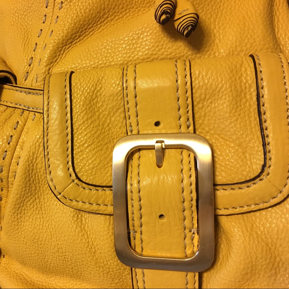 Cole Haan Yellow Shoulder Bag - Picture 2 of 8